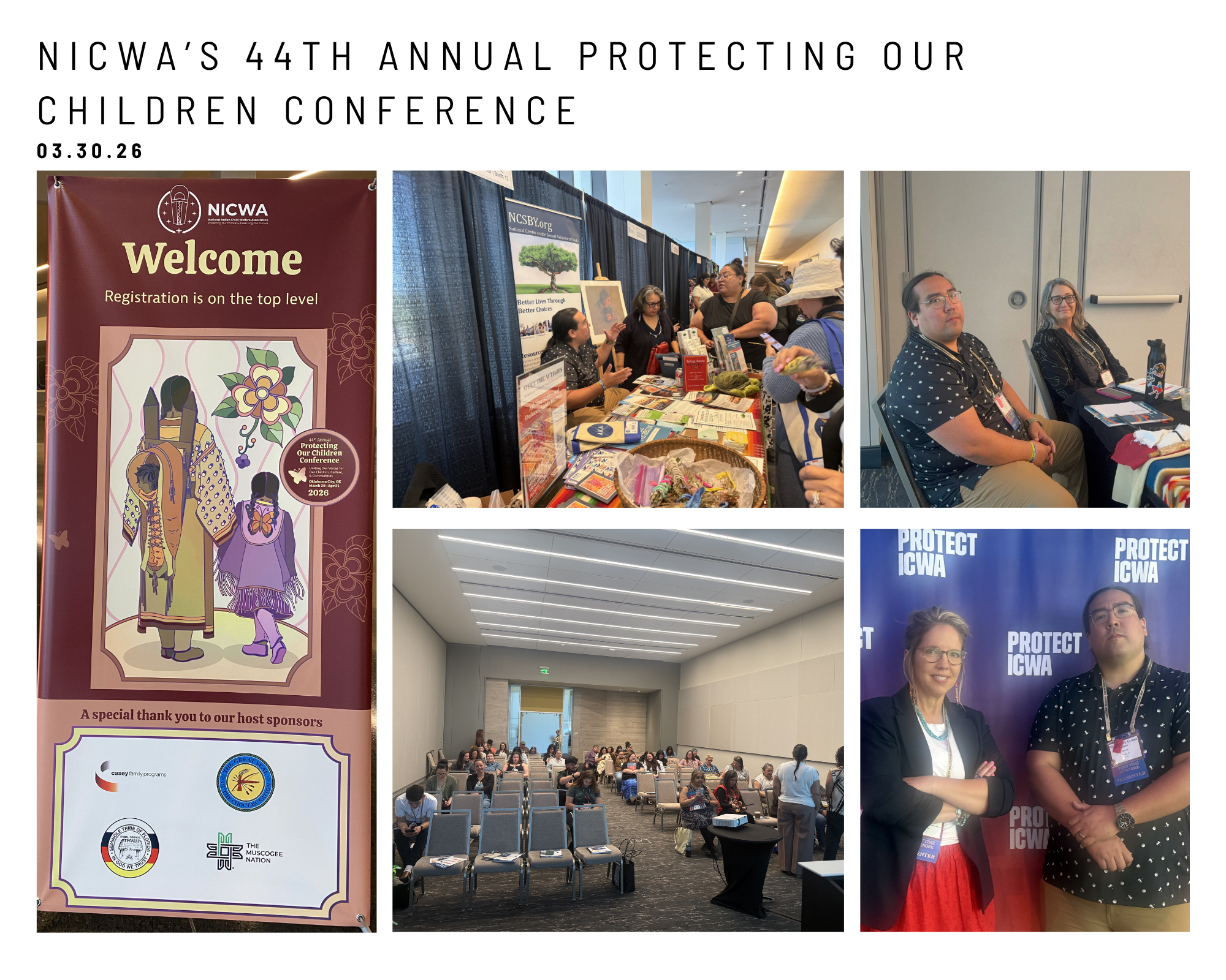 NICWA’s 44th Annual Protecting Our Children Conference Collage Highlights